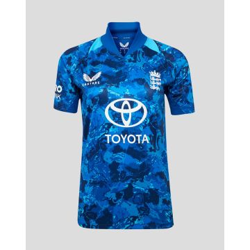 2025 Castore ECB England Replica ODI Junior Cricket Shirt
