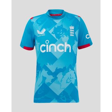 2024 Castore ECB England Replica ODI Junior Cricket Shirt