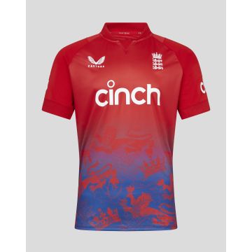 Castore ECB England Replica T20 Mens Cricket Shirt