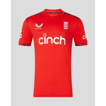 2024 Castore ECB England T20 World Cup Junior Cricket Shirt